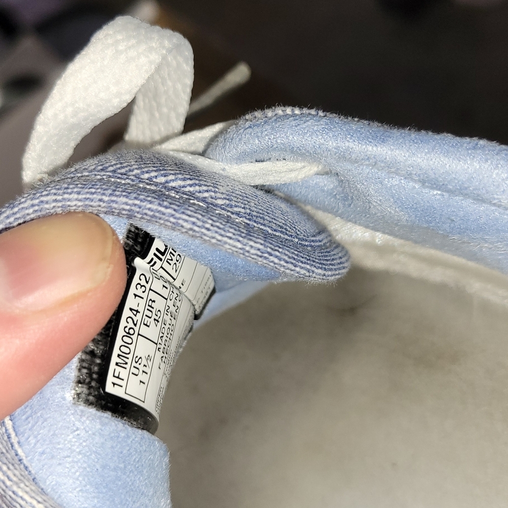Fila Light Blue Sneakers Denim - Picture 3 of 9